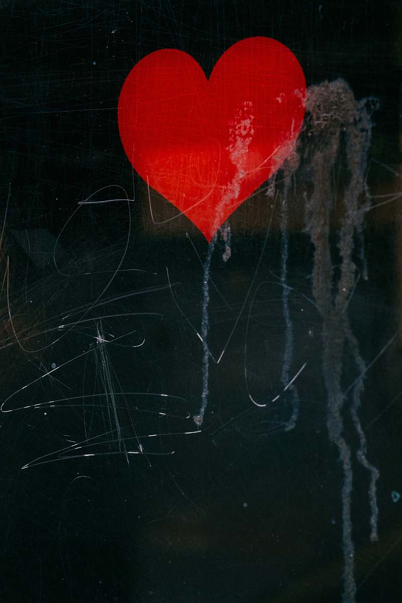 united kingdom red heart illustration red
